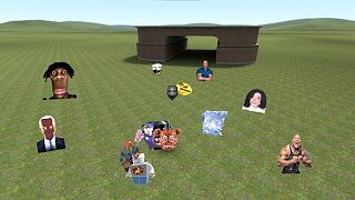 Nextbots In Backrooms: Sandbox - snímek obrazovky