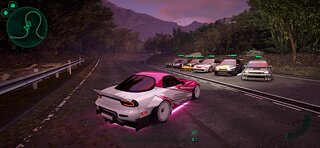 Snímek obrazovky aplikace Static Shift Racing