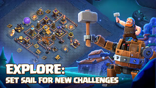 Snímek obrazovky aplikace Clash of Clans