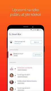 O2 Smart Box - snímek obrazovky