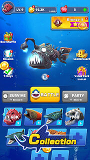 Fish Eater.io - snímek obrazovky