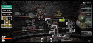 Snímek obrazovky aplikace Ultimate Custom Night