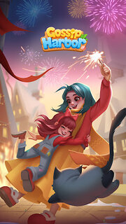 Snímek obrazovky aplikace Gossip Harbor®: Merge & Story