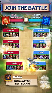 Snímek obrazovky aplikace Empires & Puzzles: Match-3 RPG