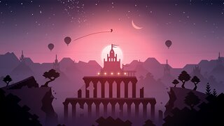 Snímek obrazovky aplikace Alto's Odyssey