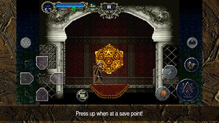 Snímek obrazovky aplikace Castlevania: SotN