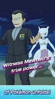 Snímek obrazovky aplikace Pokémon Masters EX