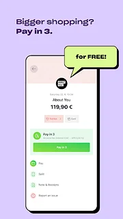 Twisto – Pay your way - snímek obrazovky