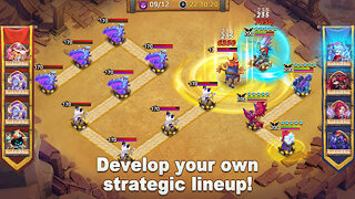 Snímek obrazovky aplikace Castle Clash: World Ruler