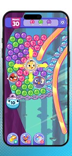 Snímek obrazovky aplikace Angry Birds Dream Blast