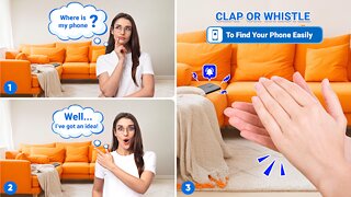 Snímek obrazovky aplikace Find Your Phone By Clap