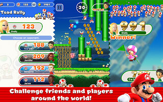 Snímek obrazovky aplikace Super Mario Run