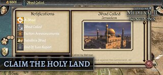 Snímek obrazovky aplikace Total War: MEDIEVAL II