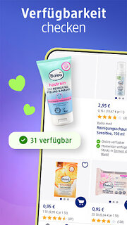 Snímek obrazovky aplikace Moje dm