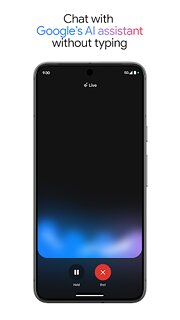 Snímek obrazovky aplikace Google Gemini