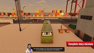 Bus Simulator City Ride Lite - snímek obrazovky