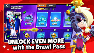 Snímek obrazovky aplikace Brawl Stars