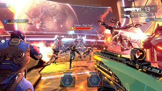 Snímek obrazovky aplikace Shadowgun Legends: Online FPS