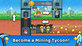 Snímek obrazovky aplikace Idle Miner Tycoon