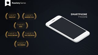Snímek obrazovky aplikace Smartphone Tycoon