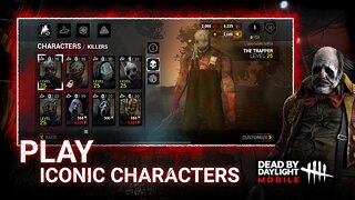 Snímek obrazovky aplikace Dead by Daylight Mobile