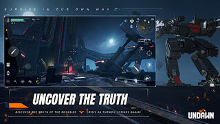 Snímek obrazovky aplikace Undawn