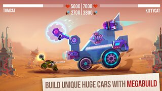 Snímek obrazovky aplikace CATS: Crash Arena Turbo Stars