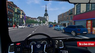 Snímek obrazovky aplikace Bus Simulator City Ride Lite