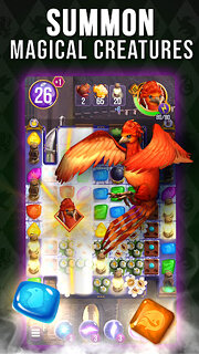 Snímek obrazovky aplikace Harry Potter: Puzzles & Spells