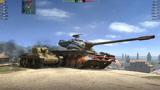 Snímek obrazovky aplikace World of Tanks Blitz™
