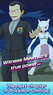 Snímek obrazovky aplikace Pokémon Masters EX