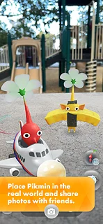 Pikmin Bloom - snímek obrazovky