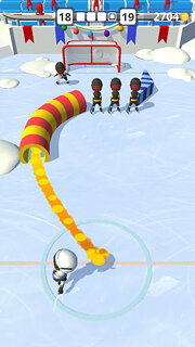 Snímek obrazovky aplikace Happy Hockey