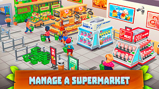 Supermarket Village—Farm Town - snímek obrazovky