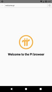 Pi Browser - snímek obrazovky