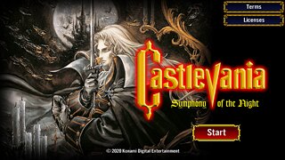 Snímek obrazovky aplikace Castlevania: SotN