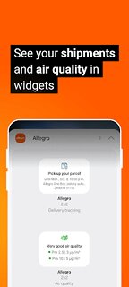 Snímek obrazovky aplikace Allegro: shopping online