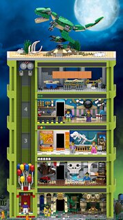Snímek obrazovky aplikace LEGO® Tower