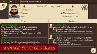 Snímek obrazovky aplikace ROME: Total War