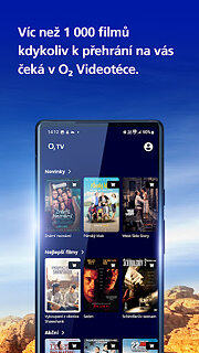 O2 TV 2.0 - snímek obrazovky