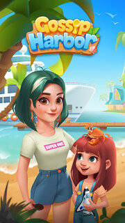 Snímek obrazovky aplikace Gossip Harbor®: Merge & Story