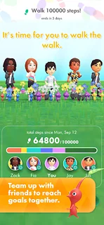Pikmin Bloom - snímek obrazovky