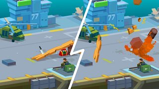 Snímek obrazovky aplikace Flippy Knife: 3D flipping game