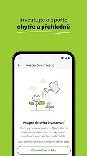 Snímek obrazovky aplikace My Air (Air Bank)
