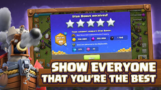 Snímek obrazovky aplikace Clash of Clans