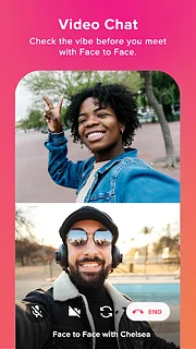 Tinder - snímek obrazovky