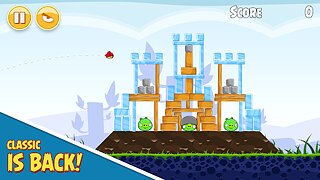 Rovio Classics: Angry Birds - snímek obrazovky