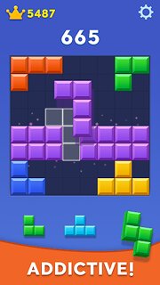 Snímek obrazovky aplikace Block Blast!