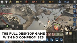 Snímek obrazovky aplikace Company of Heroes