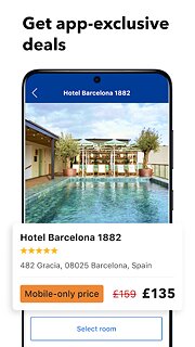 Booking.com: Hotels and more - snímek obrazovky
